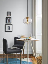 Mid Century Modern Wave Glass Pendant Light for Elegant Interior Spaces