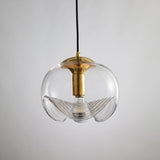 Mid Century Modern Wave Glass Pendant Light for Elegant Interior Spaces