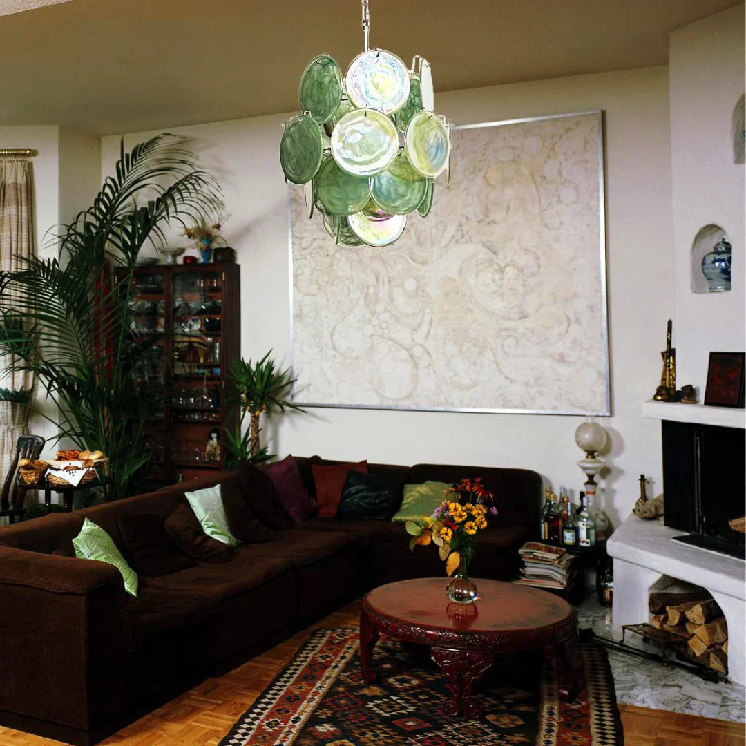 mid-century-murano-green-glass-disc-chandelier-for-dining-room-and-living-room