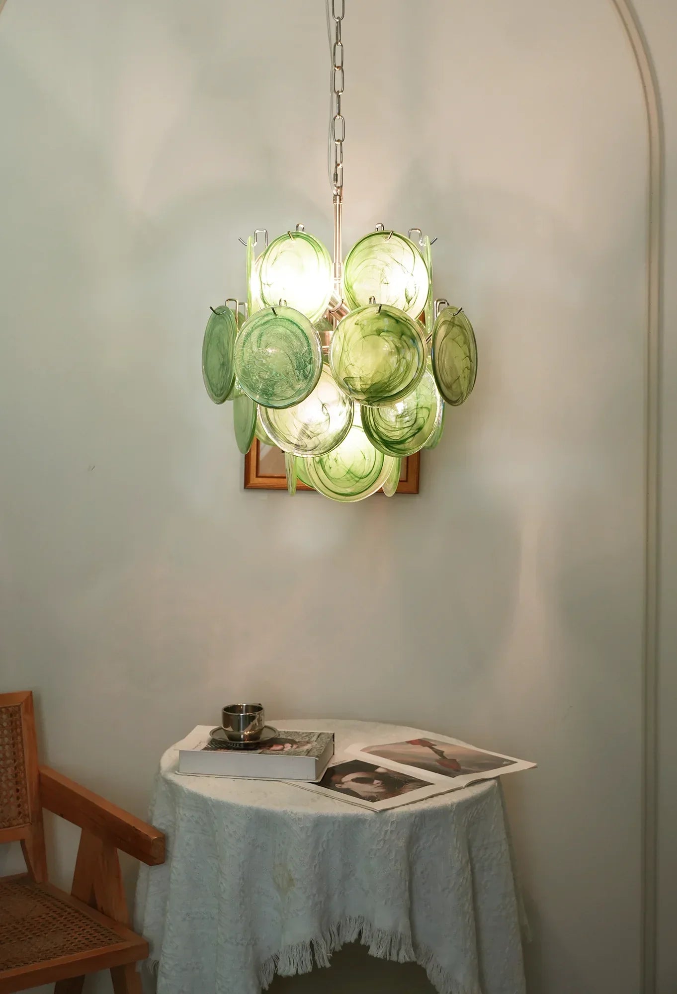 mid-century-murano-green-glass-disc-chandelier-for-dining-room-and-living-room