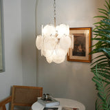 mid-century-murano-style-white-glass-disk-chandelier-with-polished-metal-finish