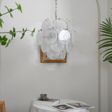mid-century-murano-style-white-glass-disk-chandelier-with-polished-metal-finish