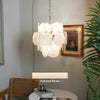 mid-century-murano-style-white-glass-disk-chandelier-with-polished-metal-finish