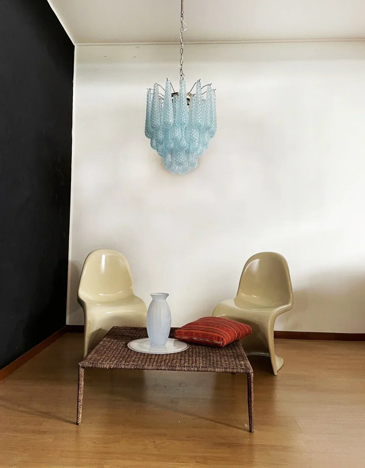 mid-century-vintage-murano-style-blue-glass-petal-chandelier-luxury-handcrafted-pendant-lighting