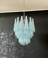 mid-century-vintage-murano-style-blue-glass-petal-chandelier-luxury-handcrafted-pendant-lighting