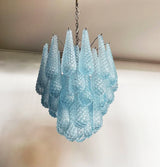 mid-century-vintage-murano-style-blue-glass-petal-chandelier-luxury-handcrafted-pendant-lighting