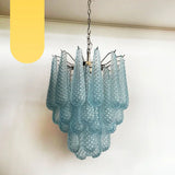 mid-century-vintage-murano-style-blue-glass-petal-chandelier-luxury-handcrafted-pendant-lighting