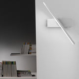 Minimalist 330 Degree Rotatable Modern LED Strip Wall Lamp and Geometric Sconce