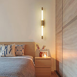 Minimalist Adjustable LED Wall Lamp Linear Tube Sconce for Modern Interior Decor