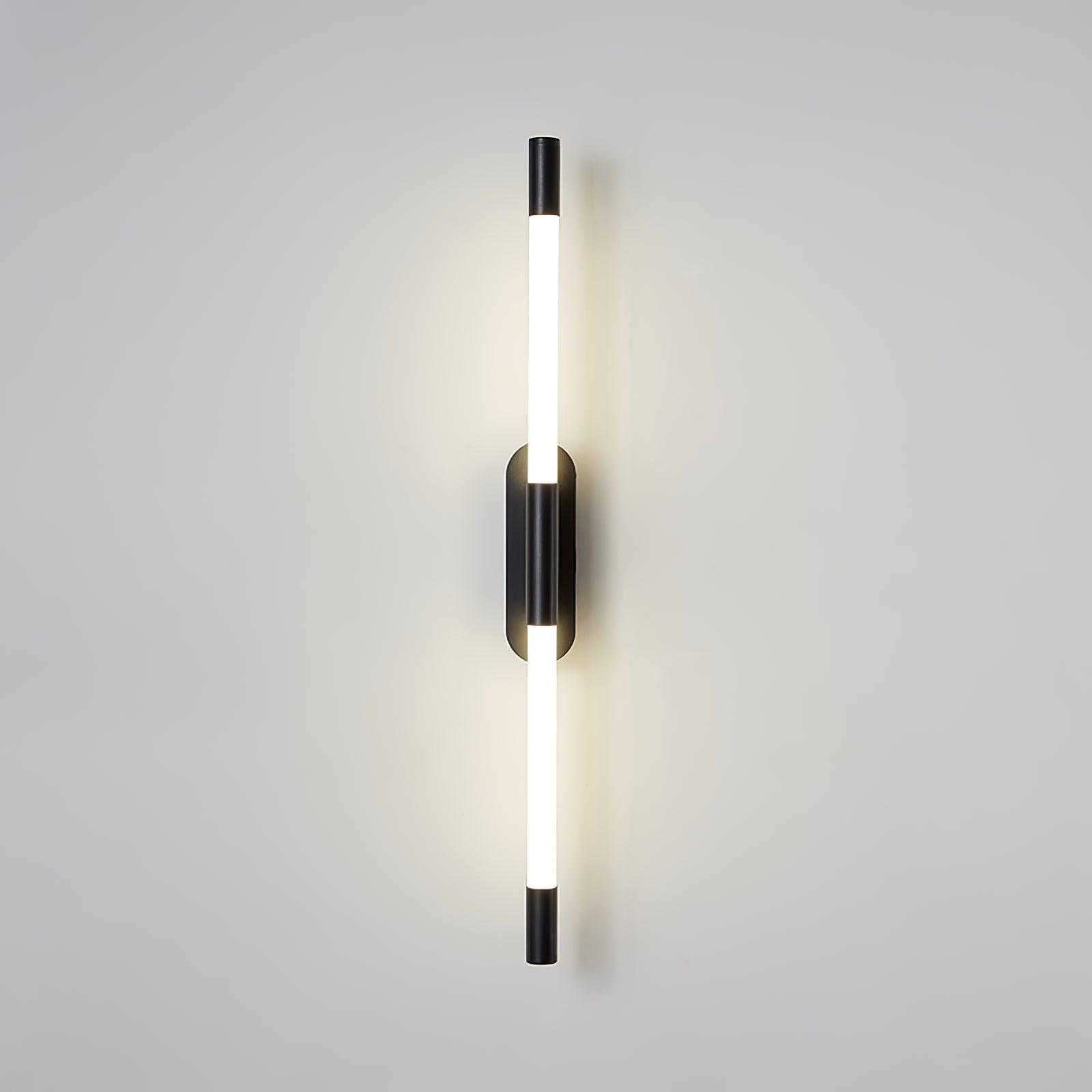 Minimalist Adjustable LED Wall Lamp Linear Tube Sconce for Modern Interior Decor
