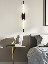 Minimalist Adjustable LED Wall Lamp Linear Tube Sconce for Modern Interior Decor