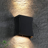 Minimalist Aluminum Outdoor Wall Light Modern Up and Down LED Sconce IP65 Waterproof