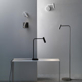 Minimalist Articulated LED Wall Mounted Reading Lamp with Adjustable Rotating Arm