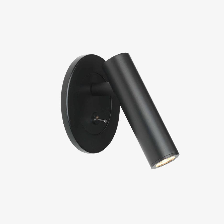 Minimalist Articulated LED Wall Mounted Reading Lamp with Adjustable Rotating Arm