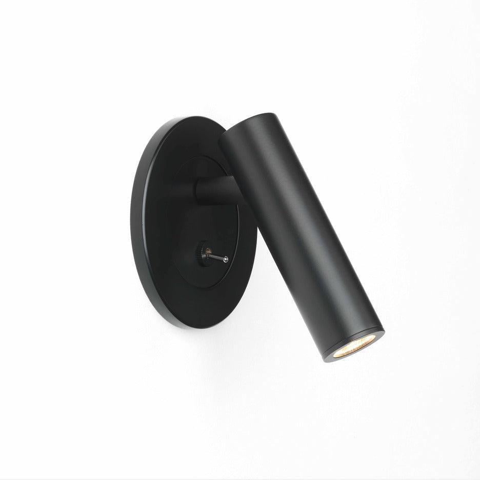 Minimalist Articulated LED Wall Mounted Reading Lamp with Adjustable Rotating Arm