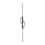 Minimalist Black Linear Wall Light Creative Modern LED Sconce with Adjustable Brightness