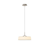Minimalist Dama Pendant Lamp with Parchment Shade and Integrated LED Lighting