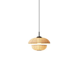 Minimalist Fabric Art Pendant Lamp Modern Textile Hanging Light for Home and Office