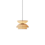 Minimalist Fabric Art Pendant Lamp Modern Textile Hanging Light for Home and Office