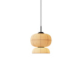 Minimalist Fabric Art Pendant Lamp Modern Textile Hanging Light for Home and Office