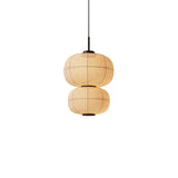 Minimalist Fabric Art Pendant Lamp Modern Textile Hanging Light for Home and Office