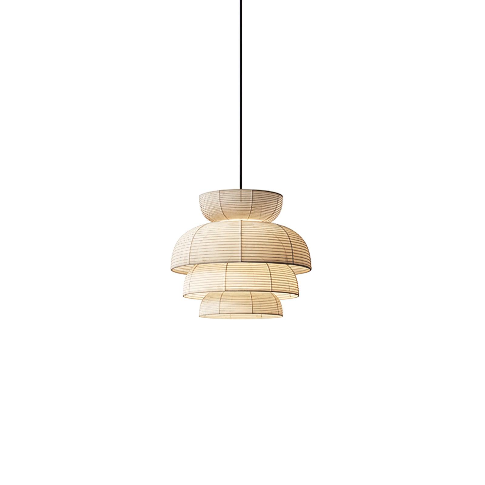 Minimalist Fabric Art Pendant Lamp Modern Textile Hanging Light for Home and Office
