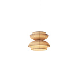 Minimalist Fabric Art Pendant Lamp Modern Textile Hanging Light for Home and Office