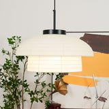 Minimalist Fabric Art Pendant Lamp Modern Textile Hanging Light for Home and Office