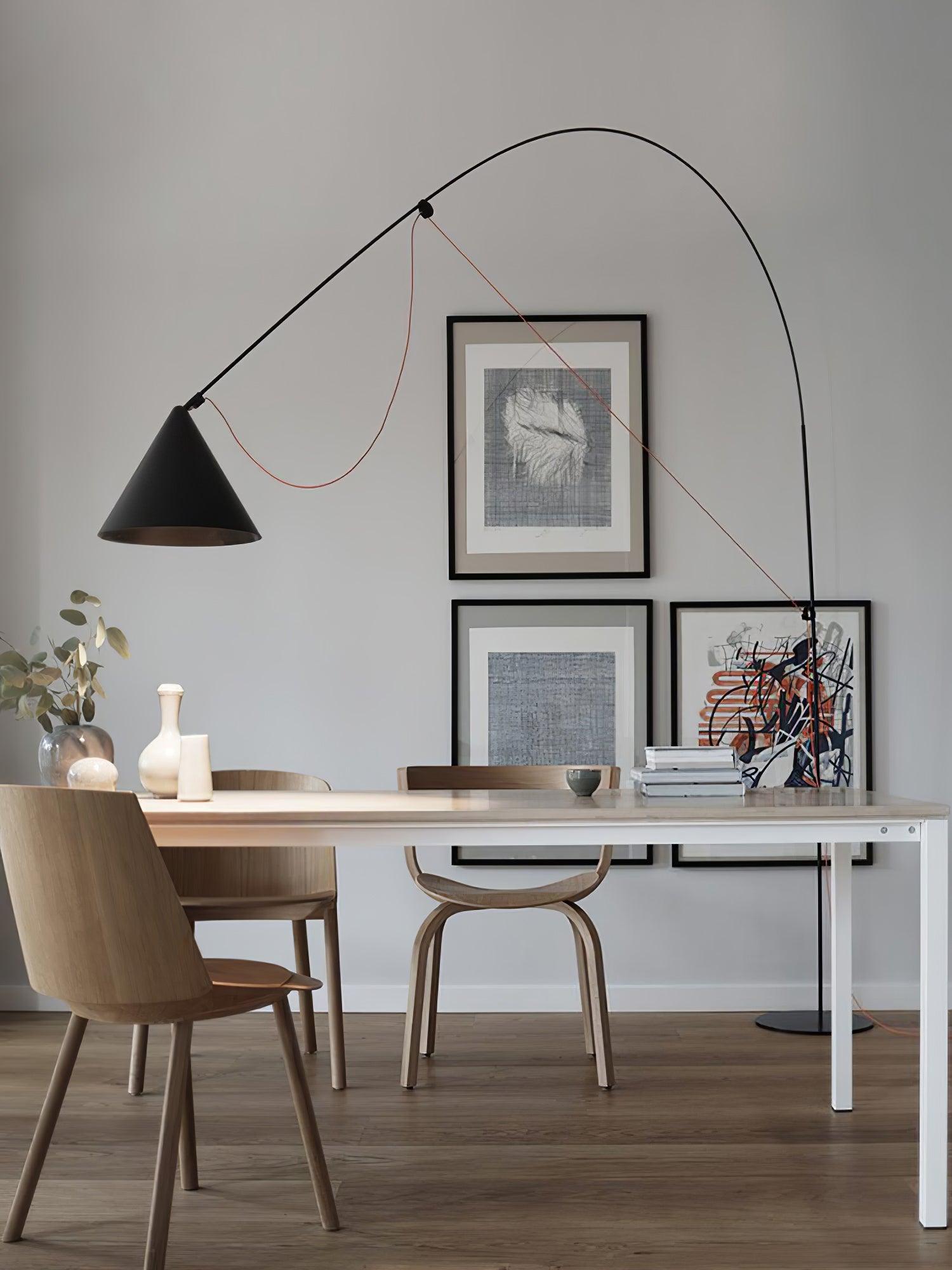 minimalist-flexible-rod-arc-floor-lamp-with-adjustable-cone-shade-and-led-light