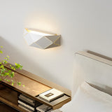 Minimalist Geometric LED Wall Sconce Modern Iron and Acrylic Light Fixture for Living Room