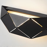 Minimalist Geometric LED Wall Sconce Modern Iron and Acrylic Light Fixture for Living Room