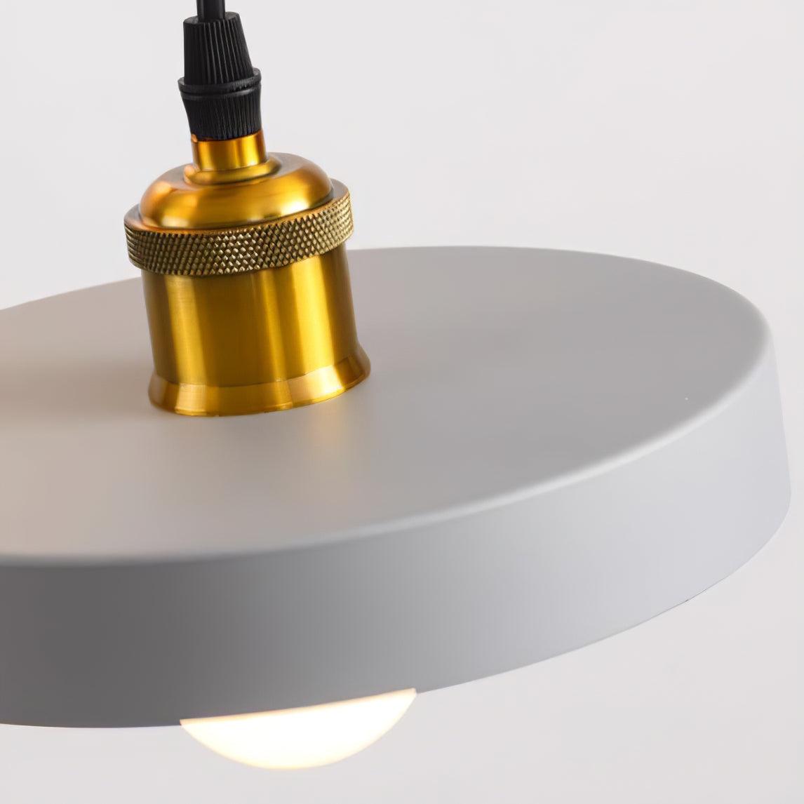 Minimalist Industrial Geometric Resin Pendant Light for Modern Kitchen and Dining Areas