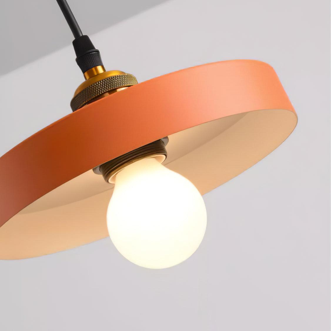 Minimalist Industrial Geometric Resin Pendant Light for Modern Kitchen and Dining Areas