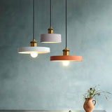 Minimalist Industrial Geometric Resin Pendant Light for Modern Kitchen and Dining Areas