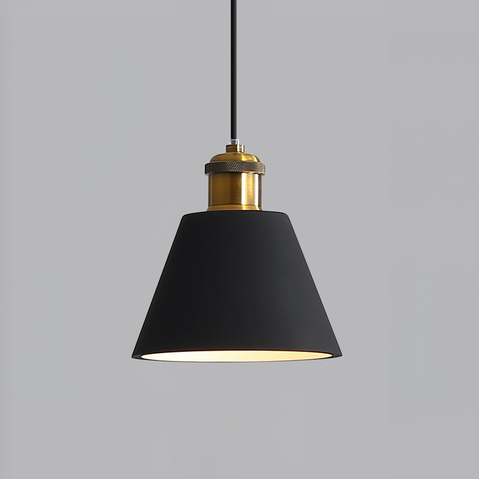 Minimalist Industrial Geometric Resin Pendant Light for Modern Kitchen and Dining Areas