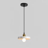 Minimalist Industrial Geometric Resin Pendant Light for Modern Kitchen and Dining Areas
