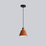 Minimalist Industrial Geometric Resin Pendant Light for Modern Kitchen and Dining Areas