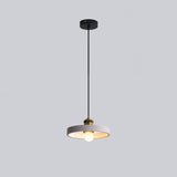 Minimalist Industrial Geometric Resin Pendant Light for Modern Kitchen and Dining Areas