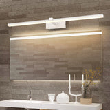 Minimalist LED Linear Bathroom Vanity Light Bar Wall Mounted Mirror Sconce in Multiple Sizes