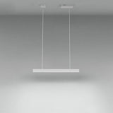 Minimalist LED Linear Chandelier Light for Modern Office and Farmhouse Dining Rooms