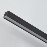 Minimalist LED Linear Chandelier Light for Modern Office and Farmhouse Dining Rooms
