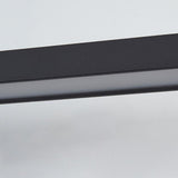 Minimalist LED Linear Chandelier Light for Modern Office and Farmhouse Dining Rooms