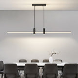 Minimalist Link LED Linear Pendant Light for Modern Dining and Office Spaces