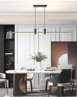 Minimalist Link LED Linear Pendant Light for Modern Dining and Office Spaces