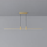 Minimalist Link LED Linear Pendant Light for Modern Dining and Office Spaces