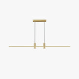 Minimalist Link LED Linear Pendant Light for Modern Dining and Office Spaces