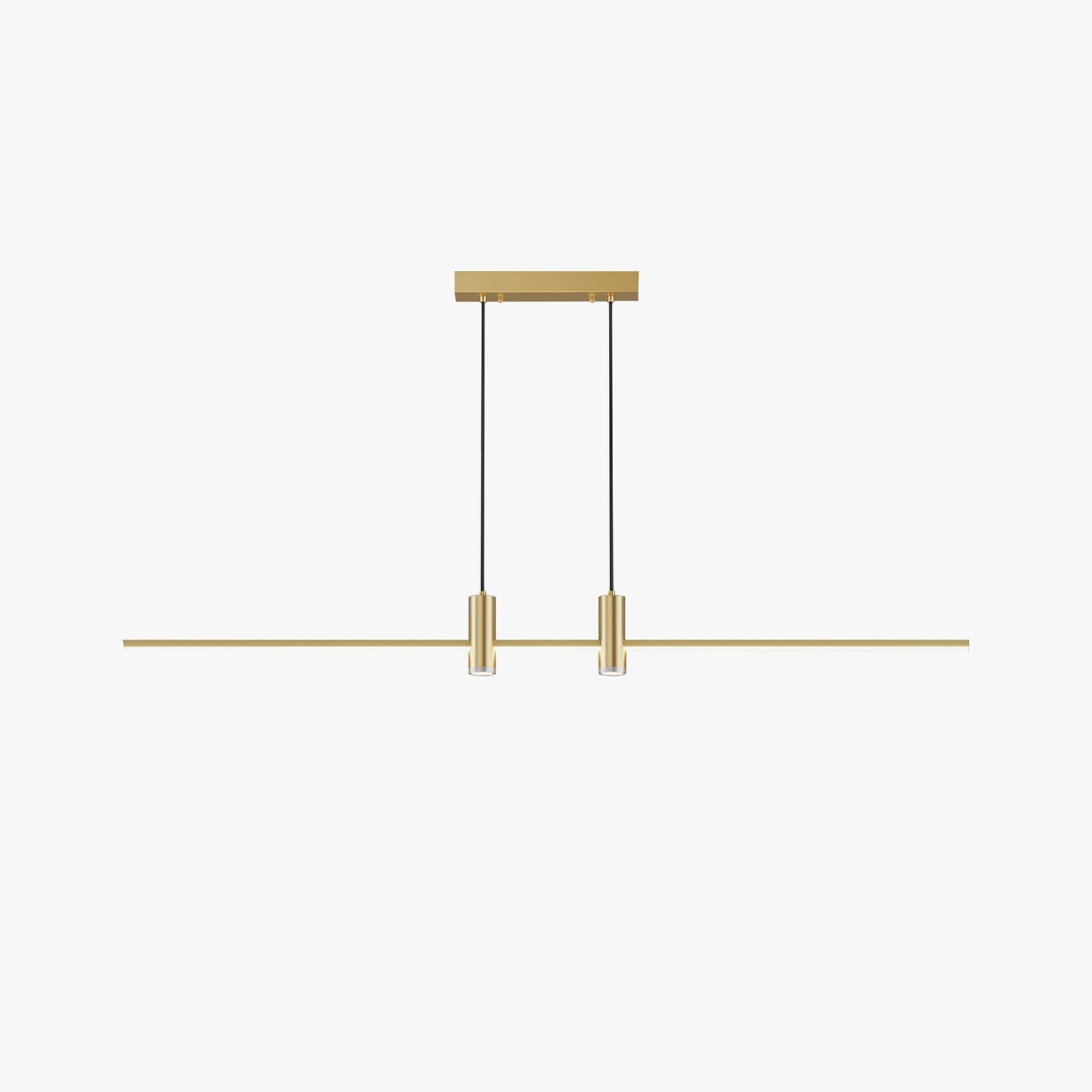 Minimalist Link LED Linear Pendant Light for Modern Dining and Office Spaces