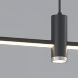 Minimalist Link LED Linear Pendant Light for Modern Dining and Office Spaces