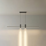 Minimalist Link LED Linear Pendant Light for Modern Dining and Office Spaces