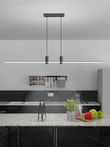 Minimalist Link LED Linear Pendant Light for Modern Dining and Office Spaces